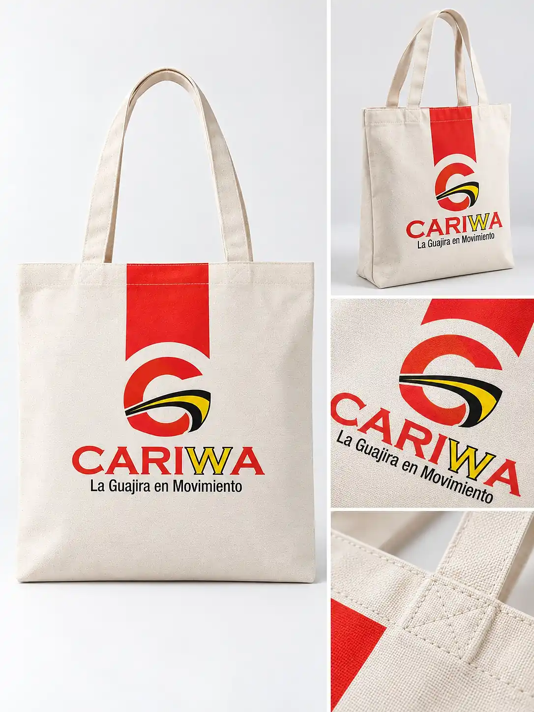 Bolsa ecológica producida para marca cliente – Acreart