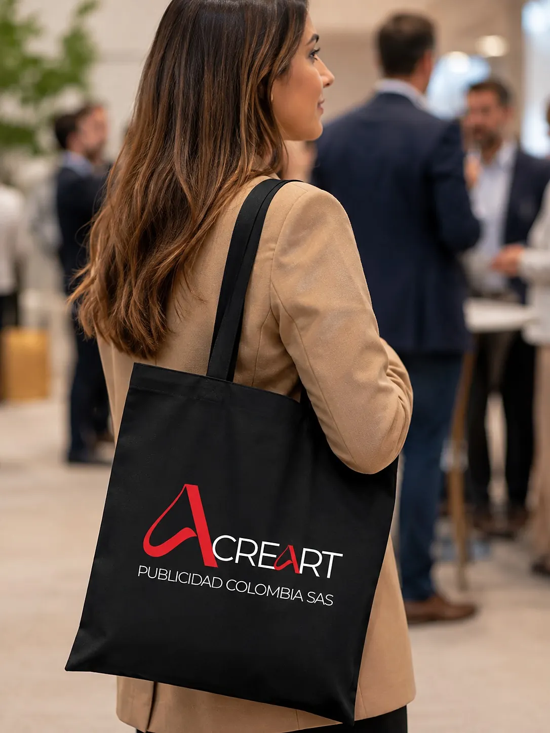 Bolsa ecológica personalizada con logo – Acreart