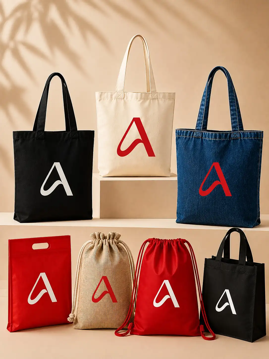 Bolsa ecológica personalizada con logo – Acreart