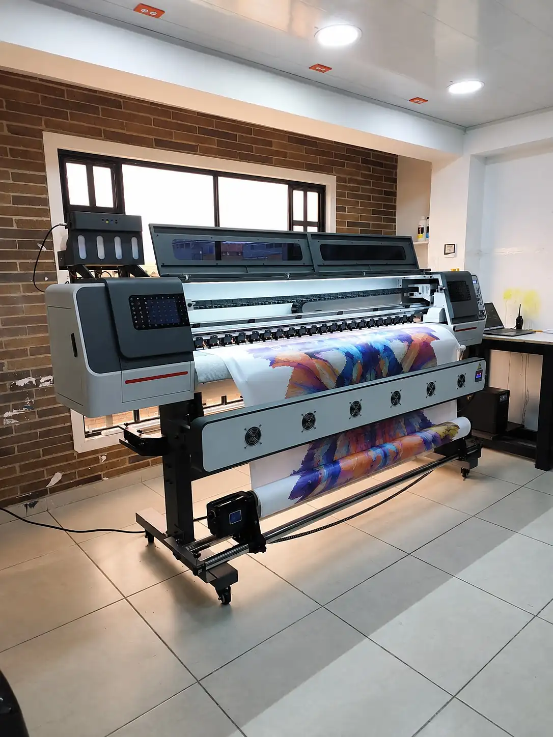 Proceso de impresión textil en Acreart