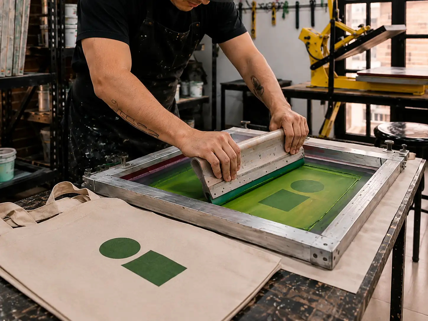 Servicio de serigrafía textil – Acreart