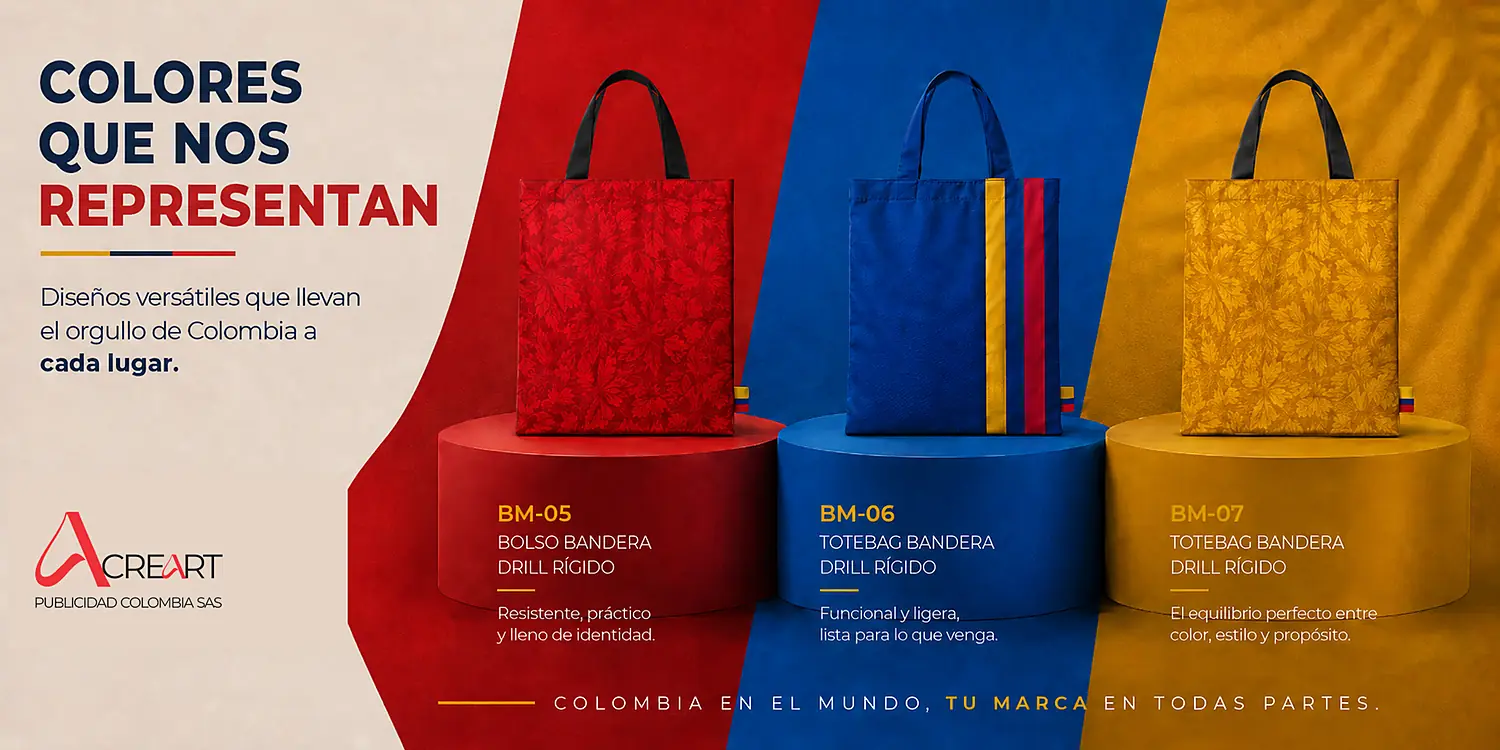 Bolso azul jacquard Somos Colombia – Acreart