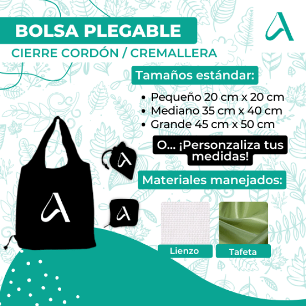 3 Bolsa Plegable